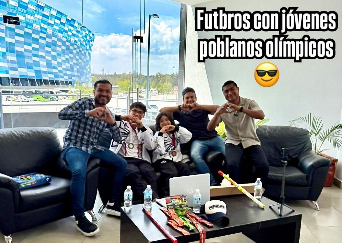 FUTBROS CON OLÍMPICOS JÓVENES DEPORTISTAS